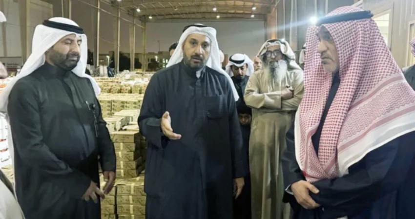 'اليوسف' يتفقّد سير العمل في 'شبرة المزارعين' بالعارضية 2 'اليوسف' يتفقّد سير العمل في 'شبرة المزارعين' بالعارضية