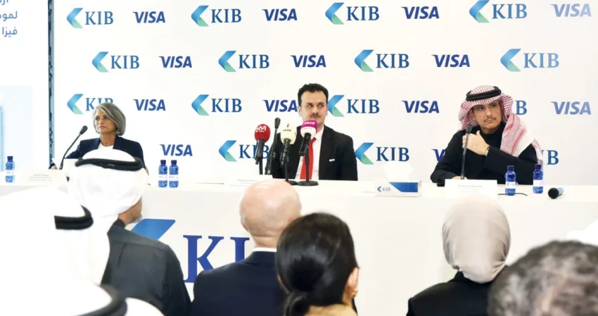 KIB يطلق بطاقة فيزا مسبقة الدفع للشركات