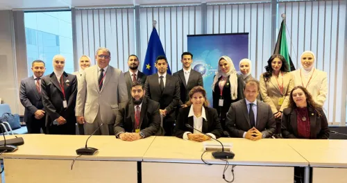 جواهر الصباح بحثت مع 'الأوروبي' تعزيز التكامل وتطوير آليات التواصل والتنسيق