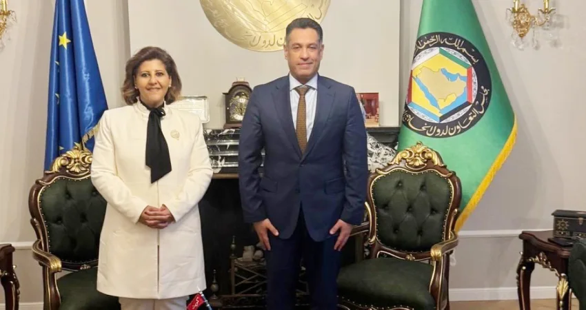 جواهر الصباح بحثت مع 'الأوروبي' تعزيز التكامل وتطوير آليات التواصل والتنسيق