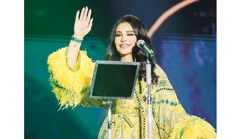 أحلام للجمهور: "توشح بالخضار وكلمة التوحيد"