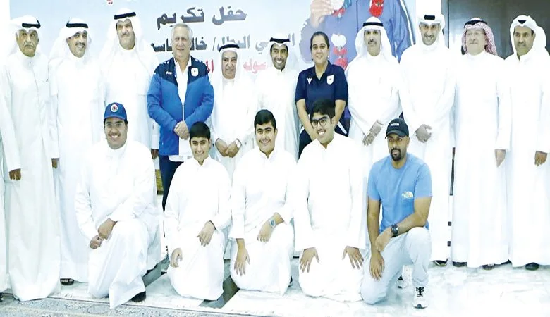 الأولمبية والهيئة والرماية تكرم المضف