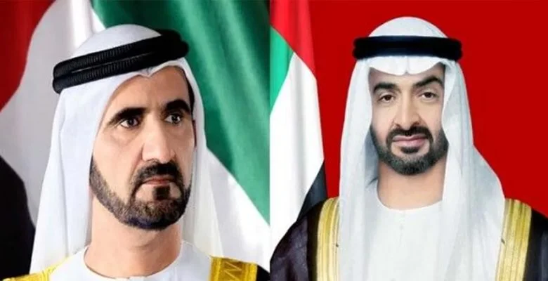 محمد بن زايد ومحمد بن راشد يشيدان بتجربة سلطان النيادي