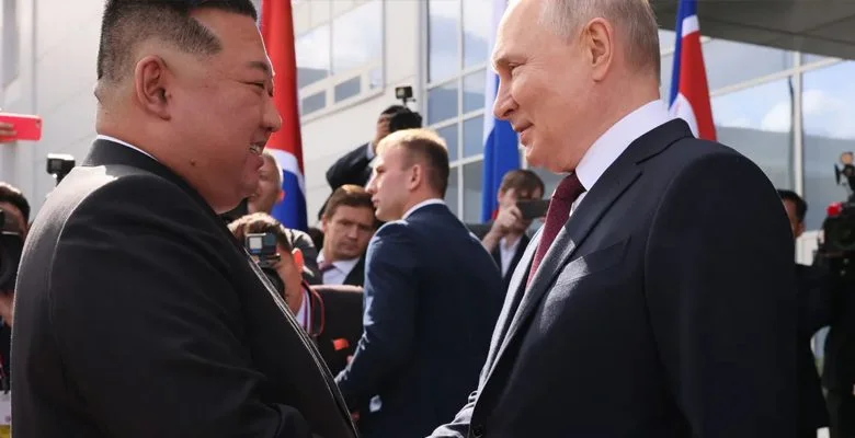 خلال لقاء مع بوتين.. كيم يعلن دعم روسيا في "الحرب المقدسة"