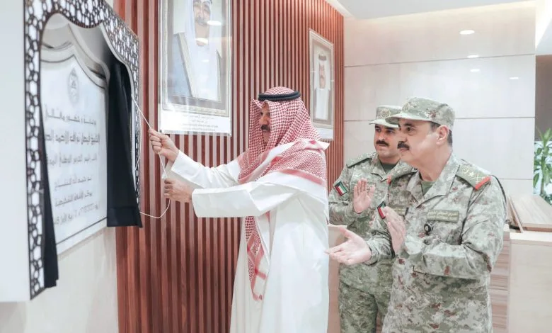نائب رئيس الحرس افتتح أقساما جديدة في المركز الطبي التخصصي