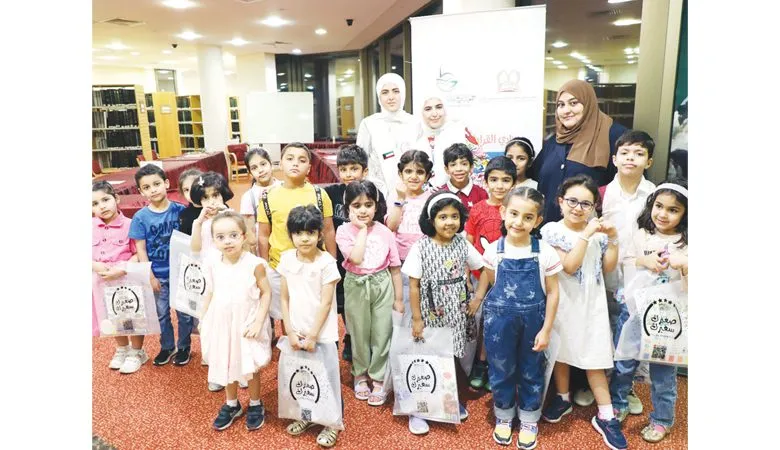 مكتبة البابطين استضافت نادي "صديقي الورقي"