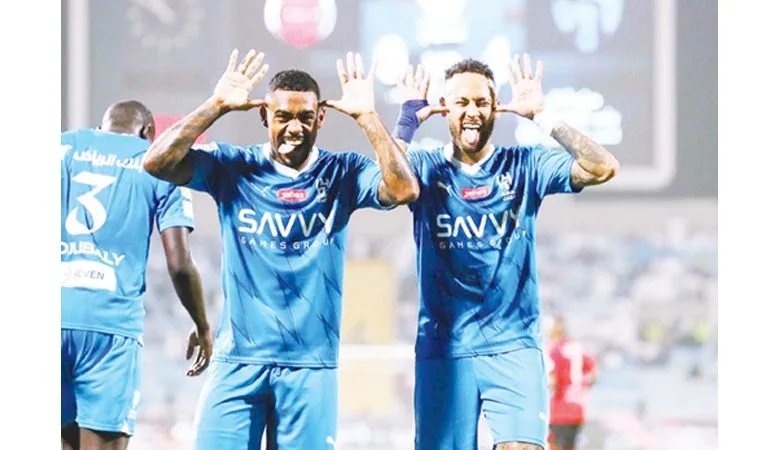 نيمار يقود الهلال لعبور ناساجي
