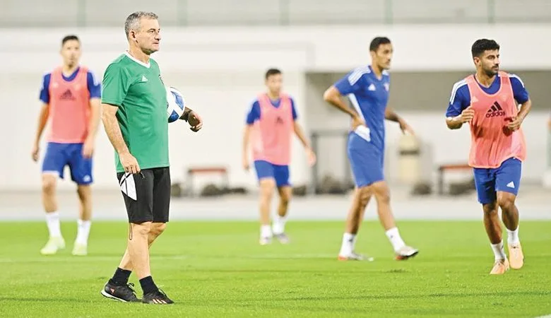 الأزرق يلتقي البحرين ودياً اليوم