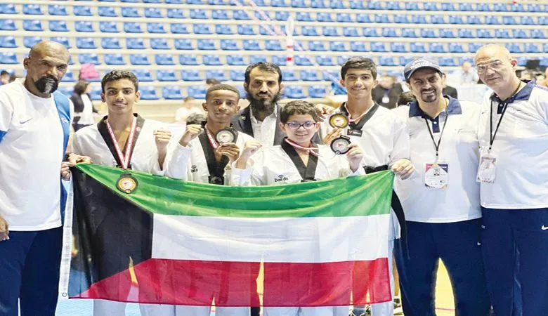 العدواني يشيد بإنجاز "التايكوندو"