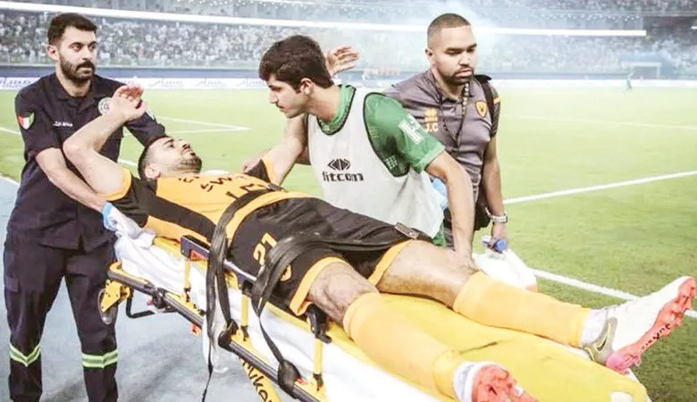 "الرباط الصليبي" ينهي موسم الشمالي