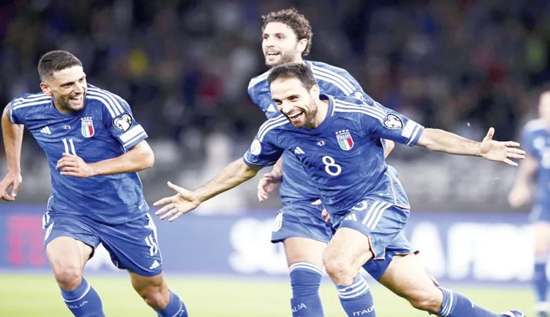 إيطاليا تقسو على مالطا بتصفيات يورو 2024