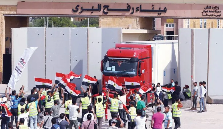 إغلاق معبر رفح بعد قصف إسرائيلي للجانب الفلسطيني