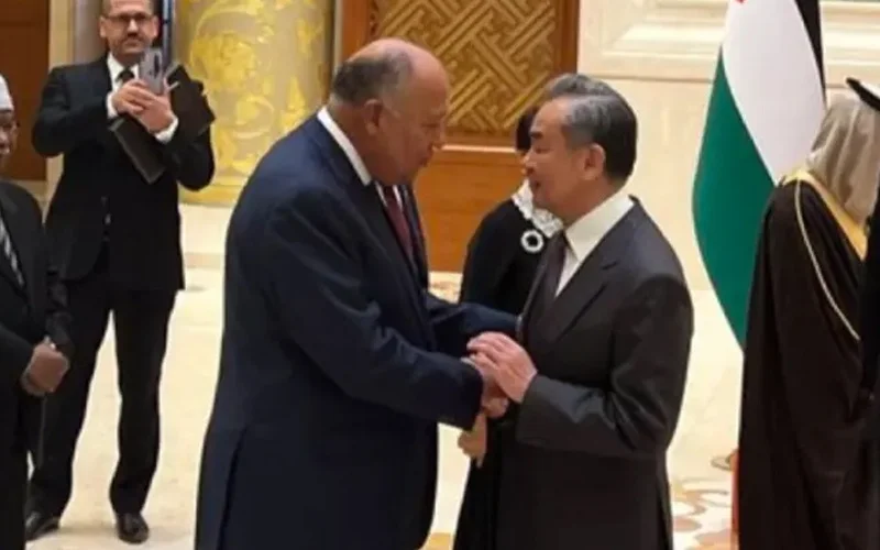 سامح شكري من الصين: هناك دول كبرى تمنح غطاء لاعتداءات إسرائيل