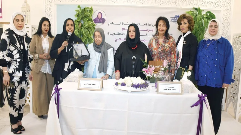 نعيمة الشايجي: نادي الفتاة صرحٌ له حضوره المؤثر محلياً ودولياً
