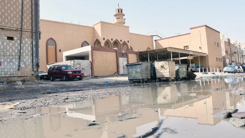 شتاء جليب الشيوخ… مستنقعات تعقب الأمطار تهدد البشر بالأمراض