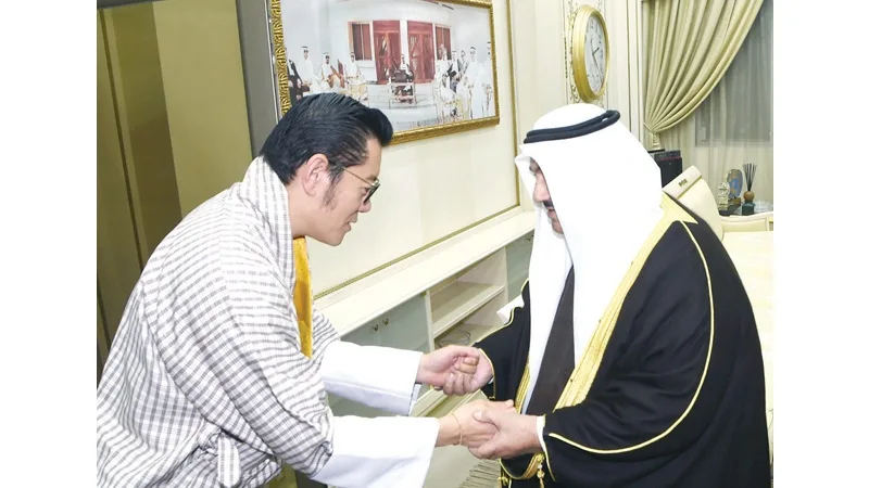 المحمداستقبل ملك بوتان