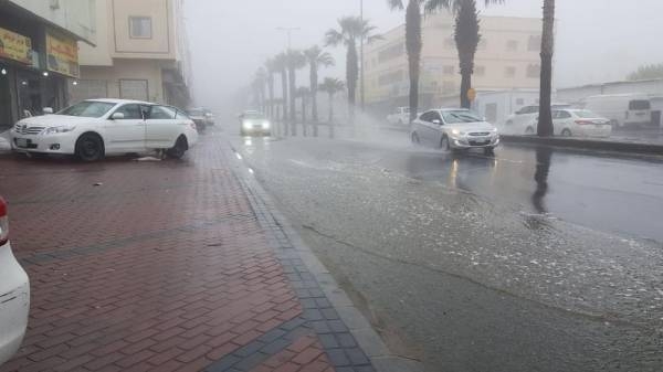 جانب من أمطار عسير (تصوير: ماجد آل نازح)