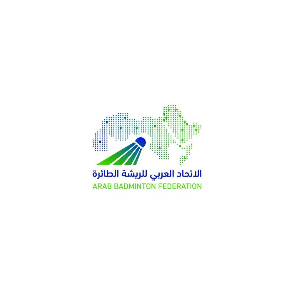 شعار الاتحاد العربي للريشة الطا	ئرة