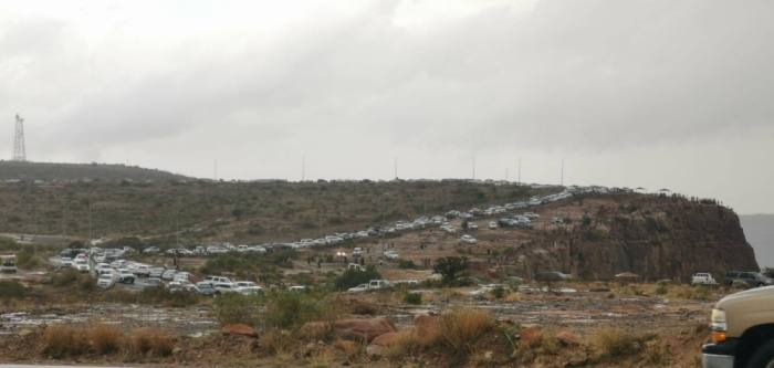 من أمطار عسير منذ يومين (تصوير: مسعود آل معيض)