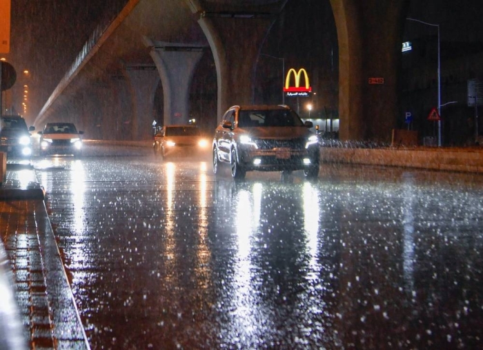 ع / عام / استمرار هطول الأمطار على الرياض (واس)1445-09-13