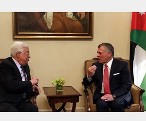  ملك الأردن والرئيس الفلسطيني: عواقب وخيمة للقرار 