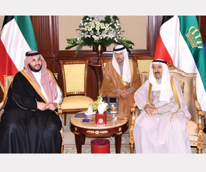 رسالة من الملك لأمير الكويت حول العلاقات الأخوية