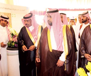 محمد بن عبدالعزيز يتفقد مشاريع محطة التوليد بالدرب