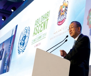 مؤتمر المناخ فرصة استثنائية للاتفاق على مواجهة الأ