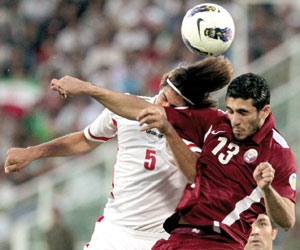 قطر تترقب الإيقاع بإيران لتعزيز حظوظها في المونديا