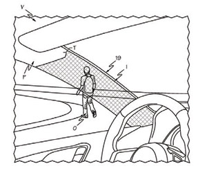 TOYOTA تحصد براءة اختراع قوائم أمامية شفافة