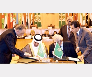 المملكة توقع اتفاقية التعاون الجمركي العربي