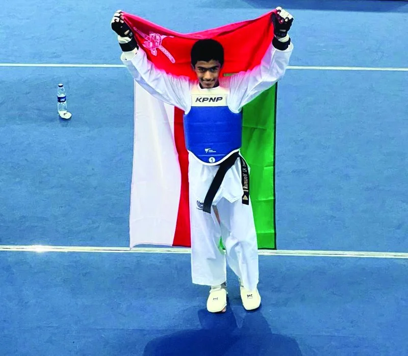 اليوسفي يخطف أولى ميداليات دورة الألعاب الخليجية