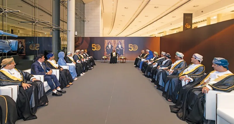 برعاية ذي يزن بن هيثم .. «الغرفة» تحتفل بالذكرى الخمسين لتأسيسها وتدشن الهوية الجديدة