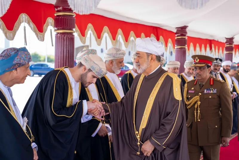 جلالة السلطان والرئيس التركي يبحثان تعزيز علاقات الصداقة التاريخية بين البلدين وجوانب التعاون والاستثمار