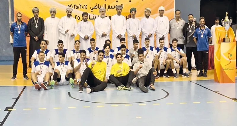 مسقط بطلا للمرة الثانية على التوالي ونزوى وصيفا والسيب ثالثا