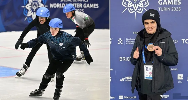 لاعبو الأولمبياد الخاص العماني يواصلون تألقهم فـي الألعاب العالمية الشتوية