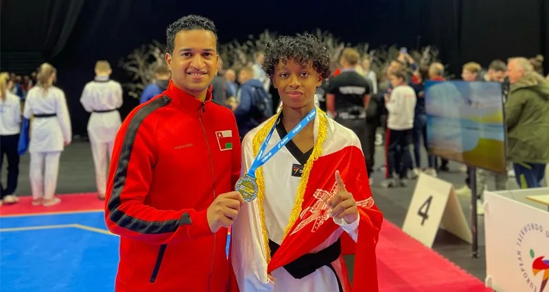 المهند البلوشي يحقق أول ميدالية تاريخية لسلطنة عمان في فئة 45 كجم