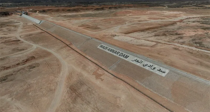 اليوم وغدا .. افتتاح سدي وادي أنعار ووادي عدونب بصلالة
