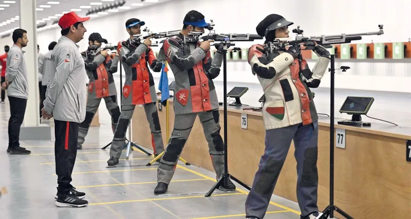 نائب رئيس الوزراء لشؤون الدفاع يرعى افتتاح المجمع الوطني الأولمبي للرماية - مسقط