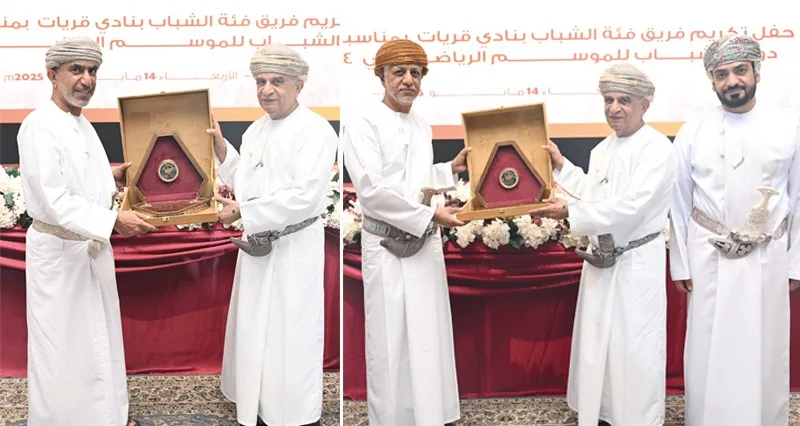 نادي قريات يكرم فريق الشباب المتوج بلقب دوري تحت 19 سنة لكرة القدم