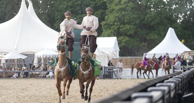 الخيالة السلطانية تختتم مشاركتها فـي عرض وندسور الملكي للخيول