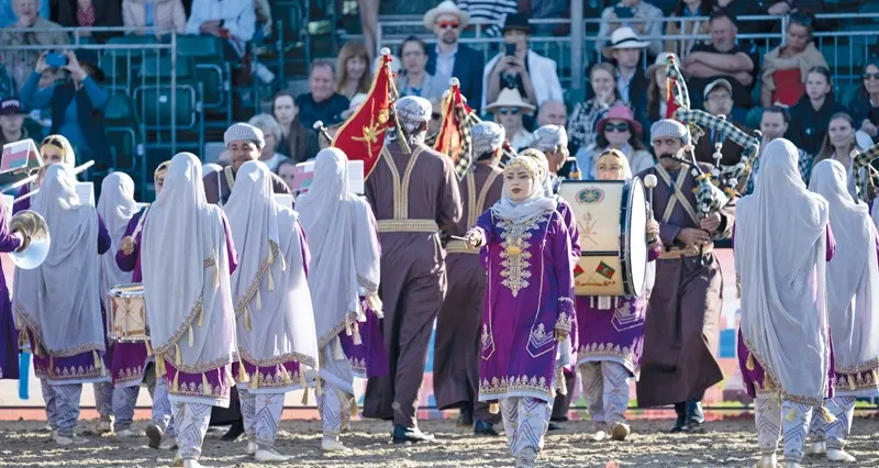 الخيالة السلطانية تختتم مشاركتها فـي عرض وندسور الملكي للخيول