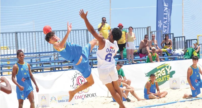 فـي أولى مشاركاته فـي كأس العالم .. منتخب الناشئين لكرة اليد الشاطئية ينهى مشواره بالمركز الثامن فـي الترتيب العام