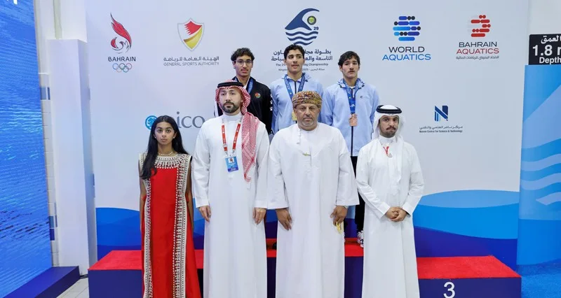 فضية وبرونزية حصيلة منتخب السباحة فـي بطولة الخليج بالبحرين