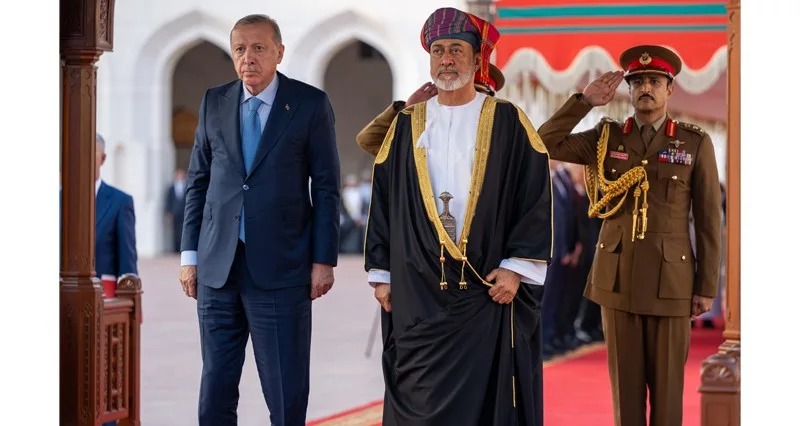 جلالة السلطان والرئيس التركي يستعرضان الروابط التاريخية والتعاون والشراكة