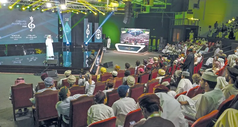 تواصل فعاليات مسابقة «صوت الموسم 2025» بصلالة