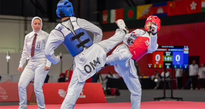 منتخبا التايكواندو والفروسية يختتمان مشاركتهما بدون ميداليات