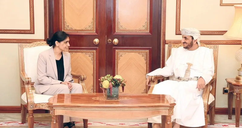 وكيل الخارجية للشؤون الدبلوماسية يستقبل مسؤولة بريطانية