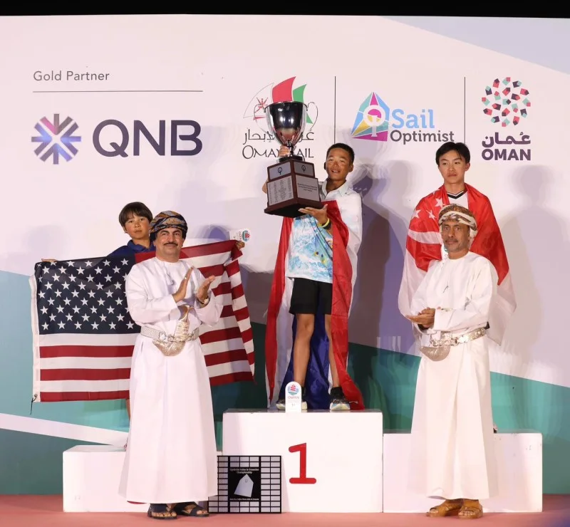 ختام بطولة آسيا وأوقيانوسيا لقوارب الأوبتمست 2025 بولاية المصنعة