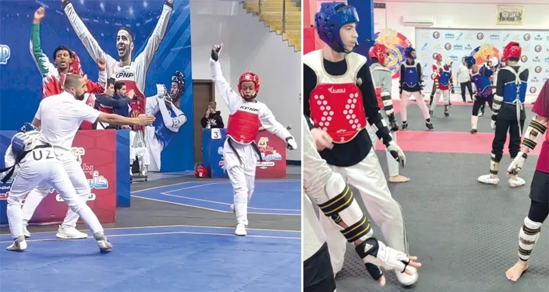 بعثة أكاديمية مجان للتايكواندو تشارك فـي بطولة قطر الدولية المصنفة بعيار النجمة